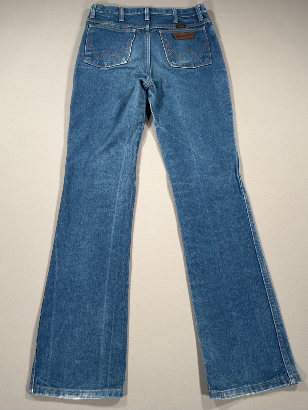 Vintage Wrangler 935NAV Cowboy Cut 31x36 (Fits 30x35) Slim Bootcut Denim Jeans - Picture 6 of 13